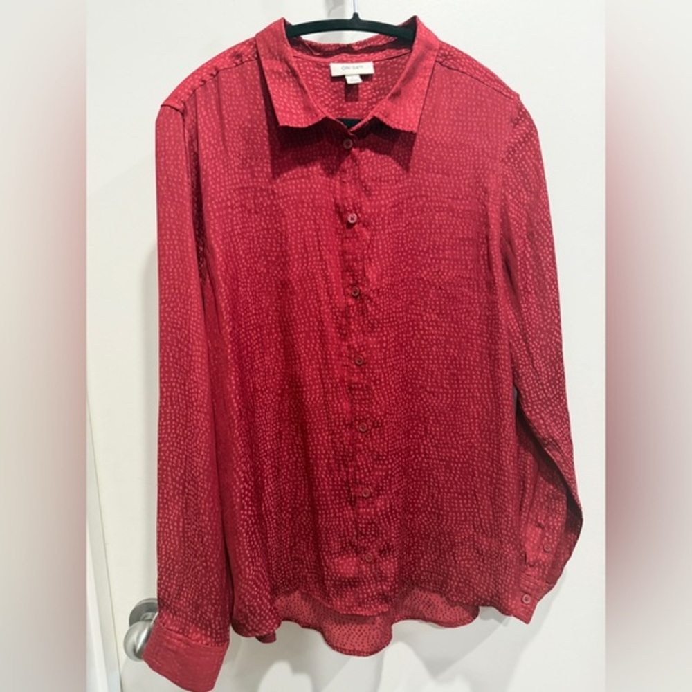 Stunning Red Women's Blouse
